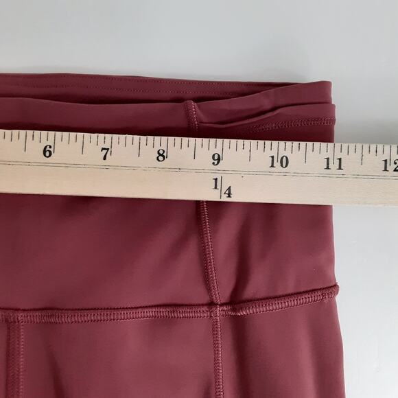Lululemon Fast and Free High Rise Tight 7/8 Non Reflective 7 Pocket Full Women 2 - Picture 7 of 9